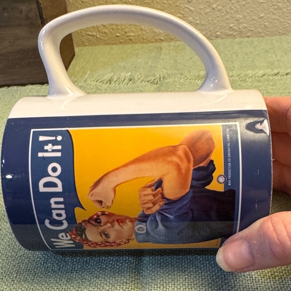 Rosie The Rivetor, We Can Do It Coffee Mug - Picture 9 of 16